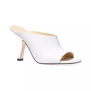 MICHAEL Michael Kors Luna 90MM Leather Mule Sandals